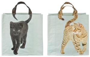 Cat Shopping Bags 2 Assorted