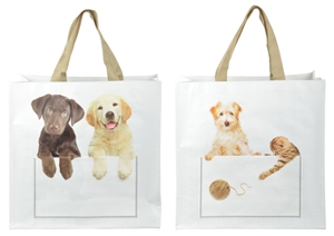 Puppies Shopping Bag 2 Assorted