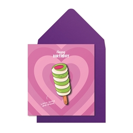 Twister Ice Cream Card 16cm