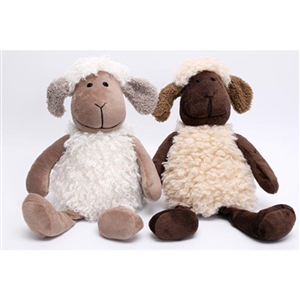 2asst Sheep Doorstop 20x28cm