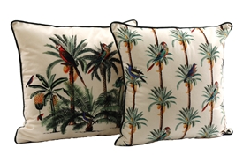 DUE JAN 2asst Palm Tree Make Cushions 40cm
