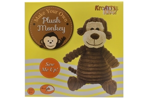 DIY Craft Your Own Plush Monkey Teddy