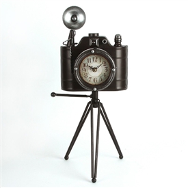 Camera Mantel Clock