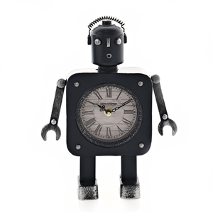 Robot Mantel Clock 28cm