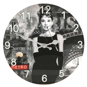 Audrey Hepburn Wall Clock - 30cm