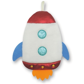 Rocket Ship Hot Water Bottle Cover