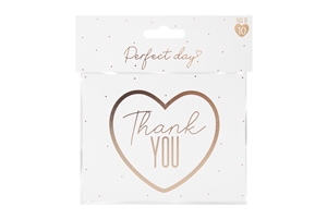 Pack Of 10 Thank You Cards