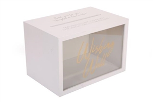 White Event Well Wishing Decorative Box 30cm