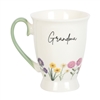 Wildflower Ceramic Mug - Grandma 10.8cm