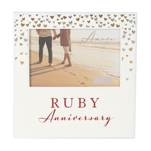 Ruby Anniversary Photo Frame