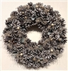 Frosted Sage & Glitterberry Christmas Wreath 35cm