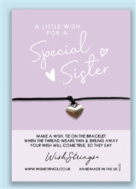 Wishstrings Sister Bracelet