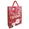 Extra Large Jumbo Woven Shopping Bag - Santa 70cm