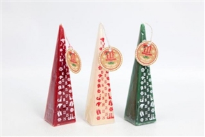 Elf Advent Candle 3 Assorted 20cm