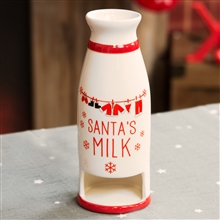 Milk and Cookie For Santa Jar