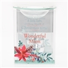 Thoughts Of You Wonderful Mum Glass Oil/Wax Warmer