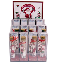 Message To Santa In Wish Jar - 12 Assorted