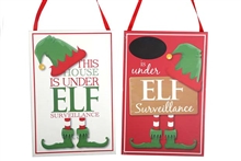 Elf Surveillance Plaque 2 Assorted