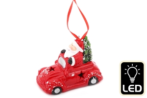 LED Christmas Car Decoration 9cm