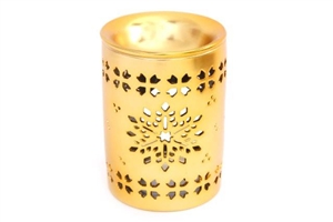 Christmas Gold Cut Out Oil Burner 11.5cm