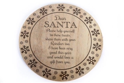 Santa Treat Plate