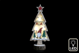 LED Tree With Gonk 22cm