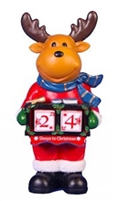 Colourful Countdown Reindeer