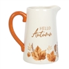 17CM HELLO AUTUMN CERAMIC FLOWER JUG