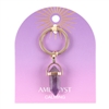 ##Amethyst Crystal Keyring