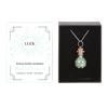 ##Luck Potion Green Aventurine Crystal Chip Necklace