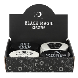 ##*Black Magic MDF Coasters [Display of 24]