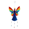 ##38cm Rainbow Wing Angel Resin Suncatcher