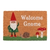 NATURAL WELCOME GNOME DOORMAT