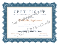 CEU Certificate of Attendance & Participation