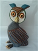 Blue Owl Genuine Oaxacan Wood Carving