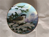 Carolina Chickadee Vintage Collector Plate 1983 - Songbirds of the South