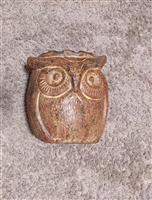 Ceramic Owl Mexican Flower Pot - Brown - Indoor Outdoor