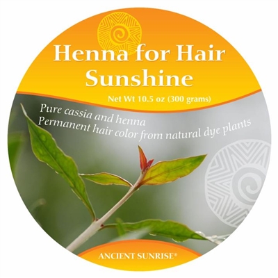 Sample Ancient Sunrise Henna For Hair Sunshine Kit