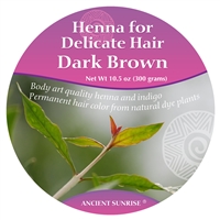 Henna for Delicate Hair Dark Brown Kit