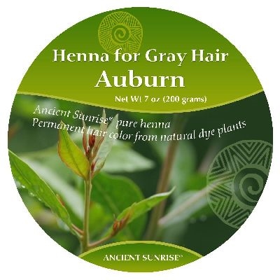 Sample Kit henna for gray hair Auburn kit