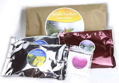 Ancient Sunrise Henna For Hair Sunshine Kit