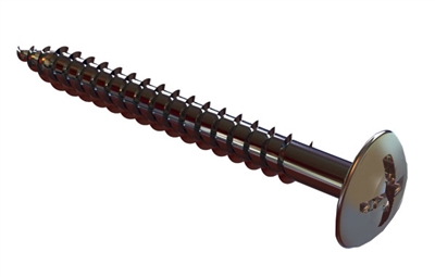 Shades Gallerytrack Rail Flush Head Screw