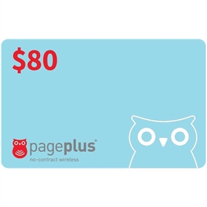 Page Plus 1333 Minutes Instant Refill Card 365 Days