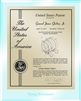 Patent Plaques Custom Wall Hanging Ultramodern Contemporary Patent Plaque - 8" x 10" Gold and Clear Acrylic.
