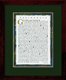 Desiderata