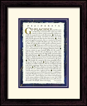 Desiderata