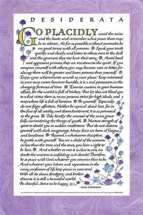 Desiderata