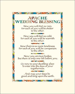 apache wedding blessing