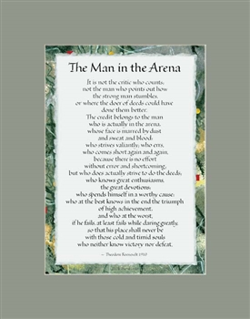 the man in the arena