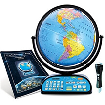 Intelliglobe II Deluxe Interactive Globe By Replogle